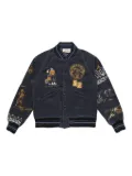 Samuel Zelig Varsity corduroy jacket - Blue