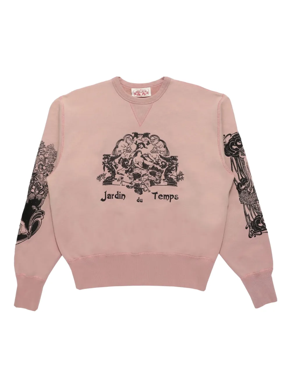 Samuel Zelig Jardin crew neck graphic sweatshirt | Pink | Image 1