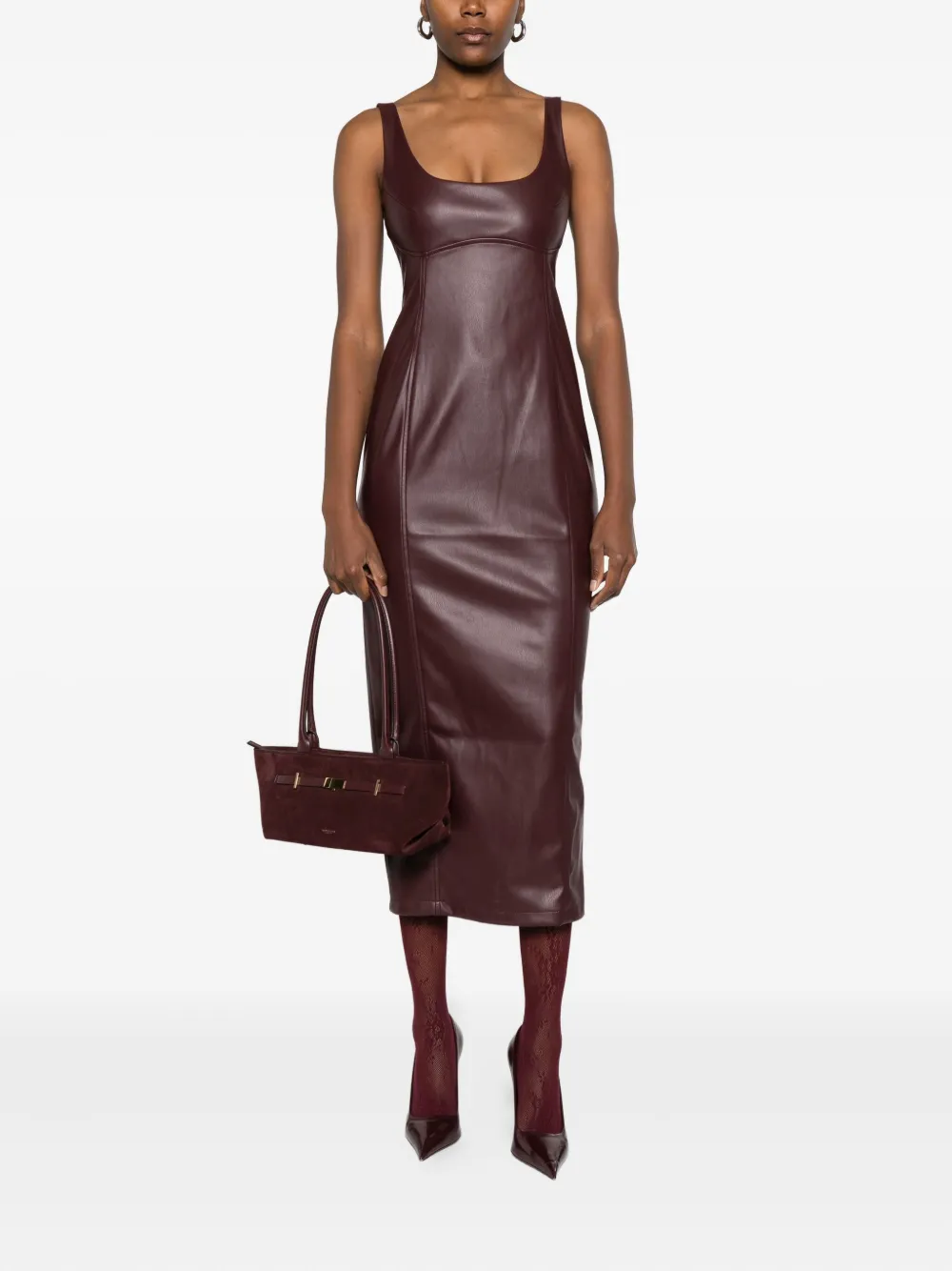SO ALLURE faux-leather dress | Cocktail & Party Dresses | Image 2