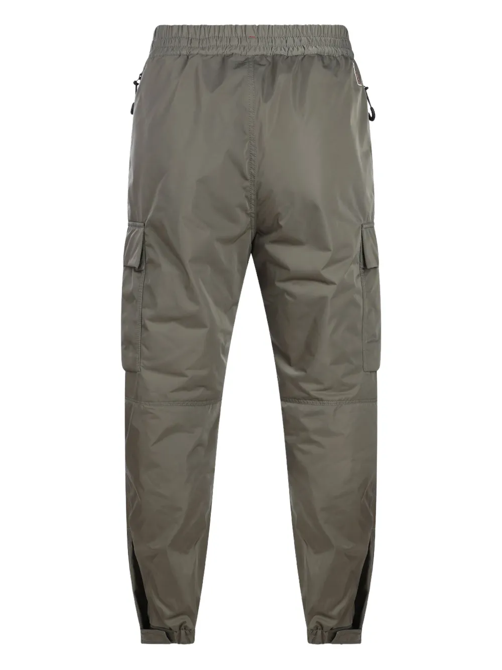 Moncler Drawstring Cargo Trousers In Gray