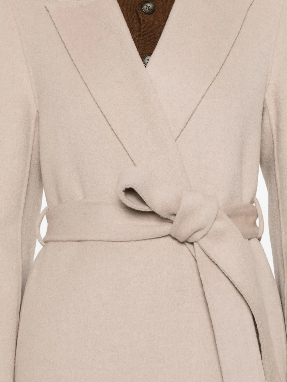 SO ALLURE Wollen jas Beige