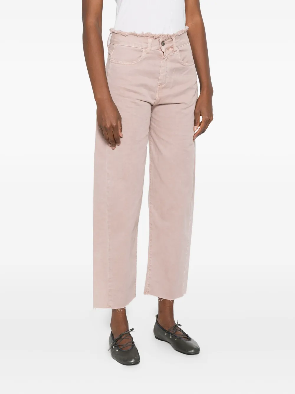 SO ALLURE Katoenen broek Roze