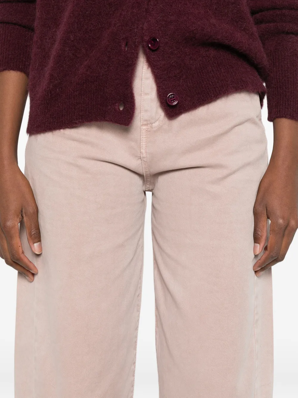 SO ALLURE Katoenen broek Roze