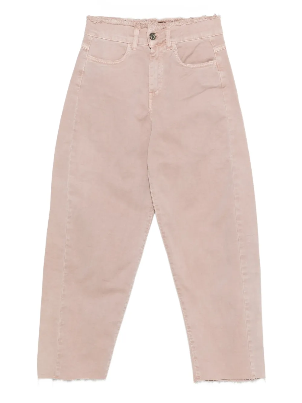 SO ALLURE cotton trousers | Pink | Image 1