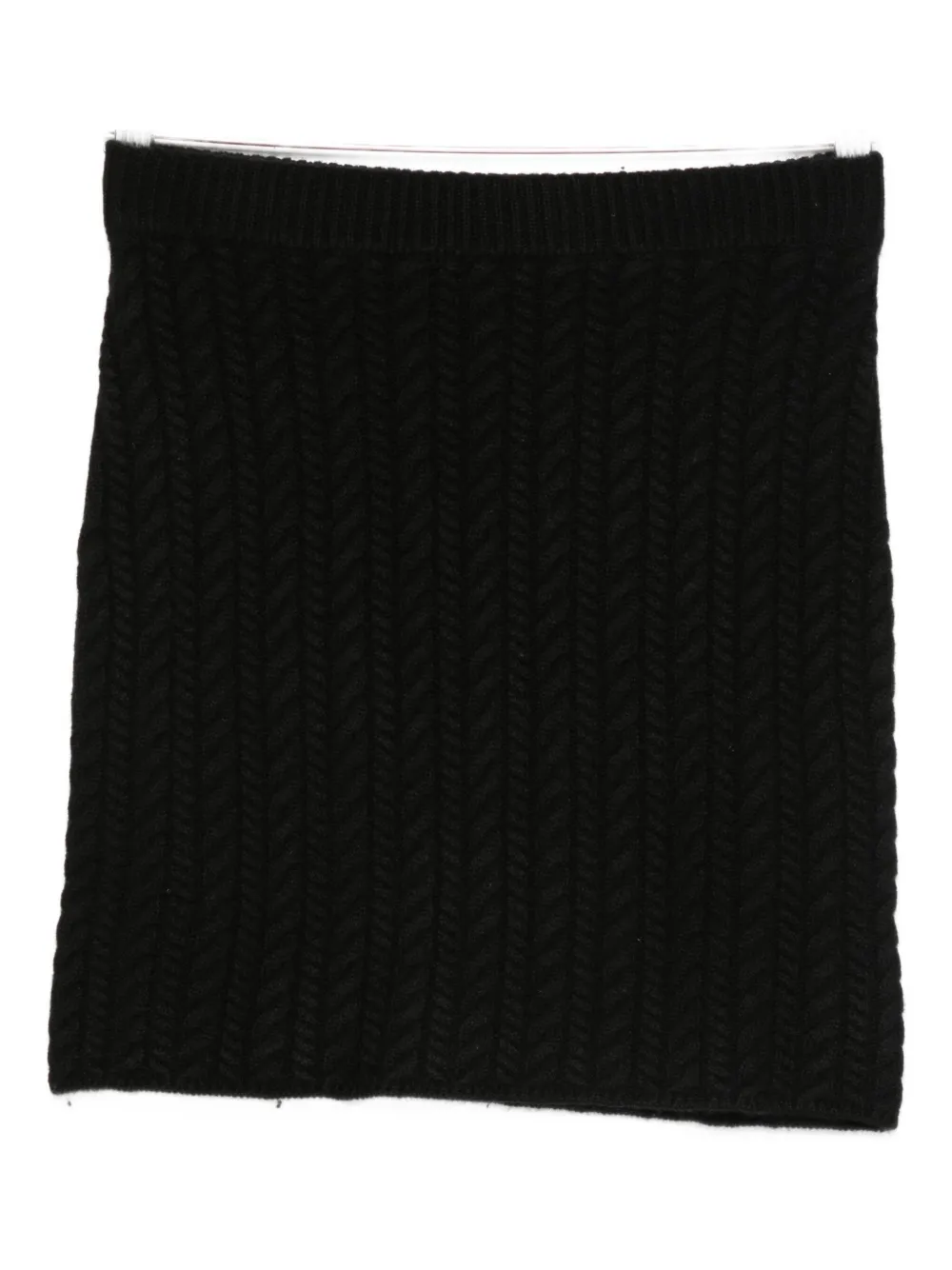 HERSKIND cable-knit top - Nero