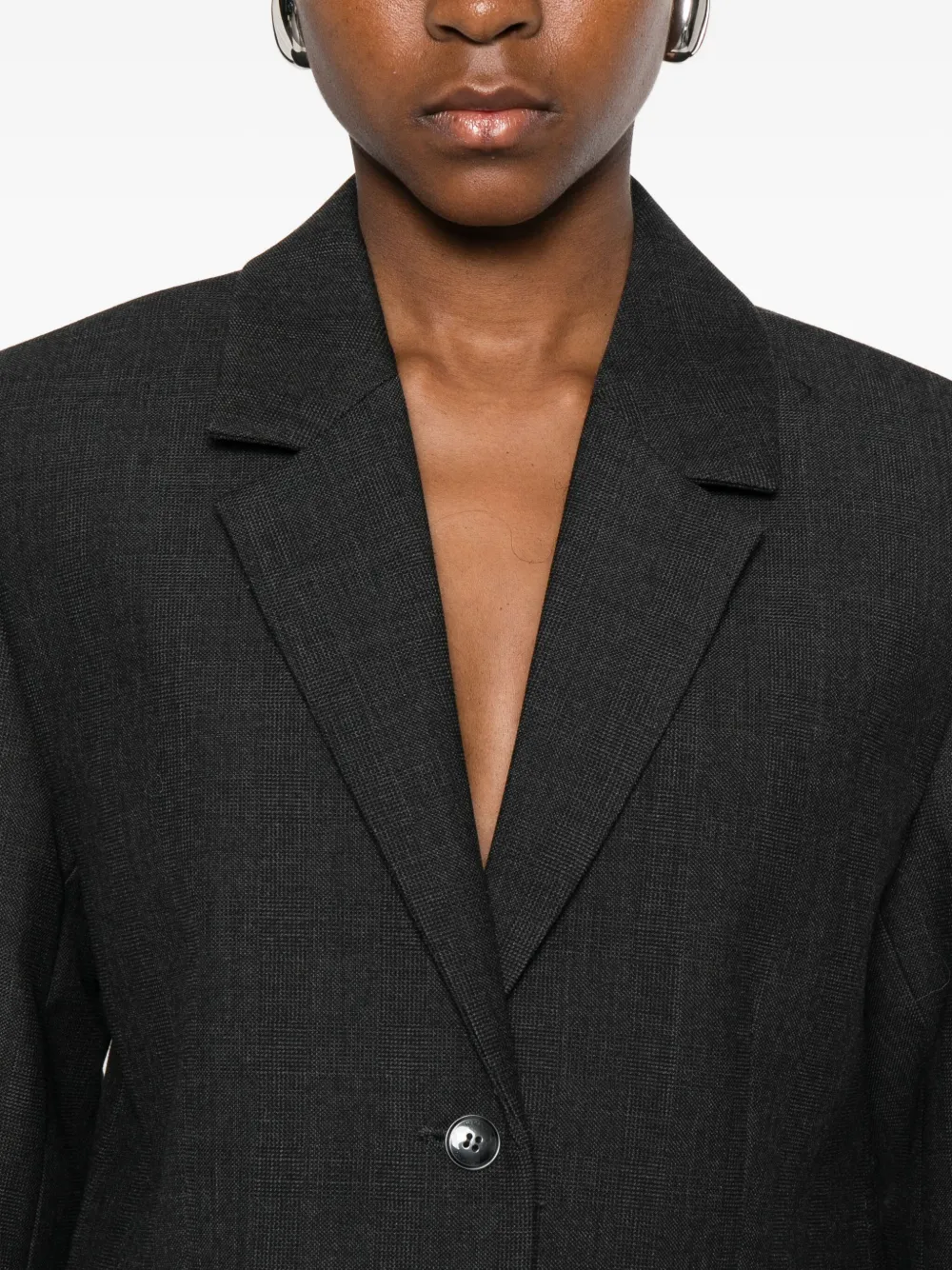 Herskind Buttoned Blazer In Black