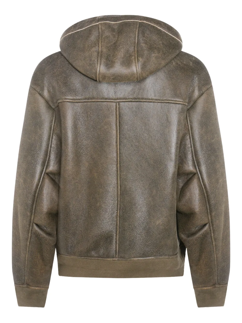 Salvatore Santoro hooded zip leather jacket | Hooded Jackets | Image 2