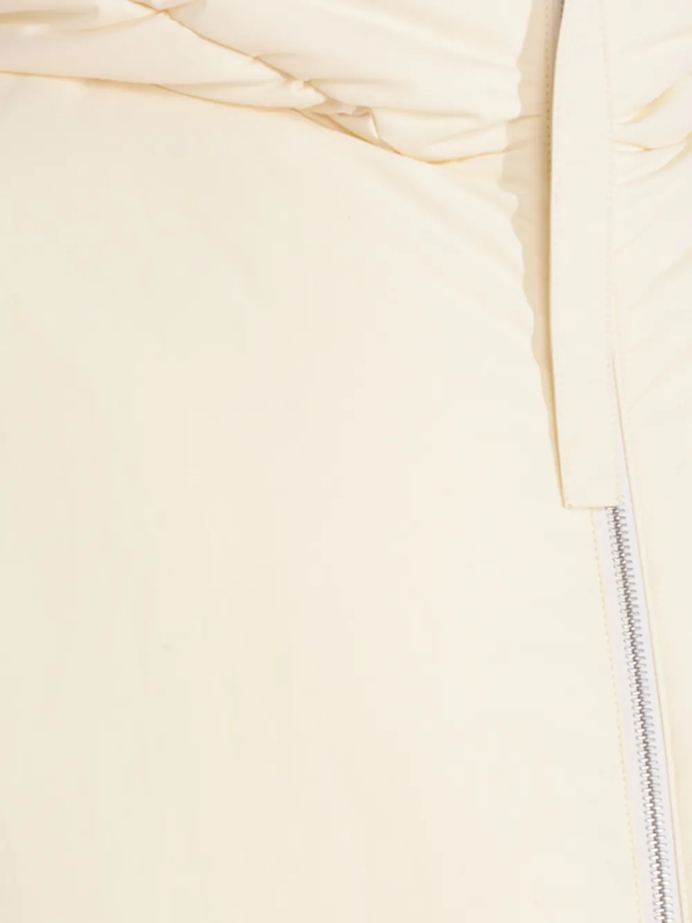 Jil Sander Jack met capuchon en rits Beige