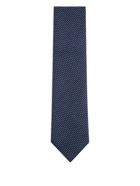 Zegna dotted silk tie