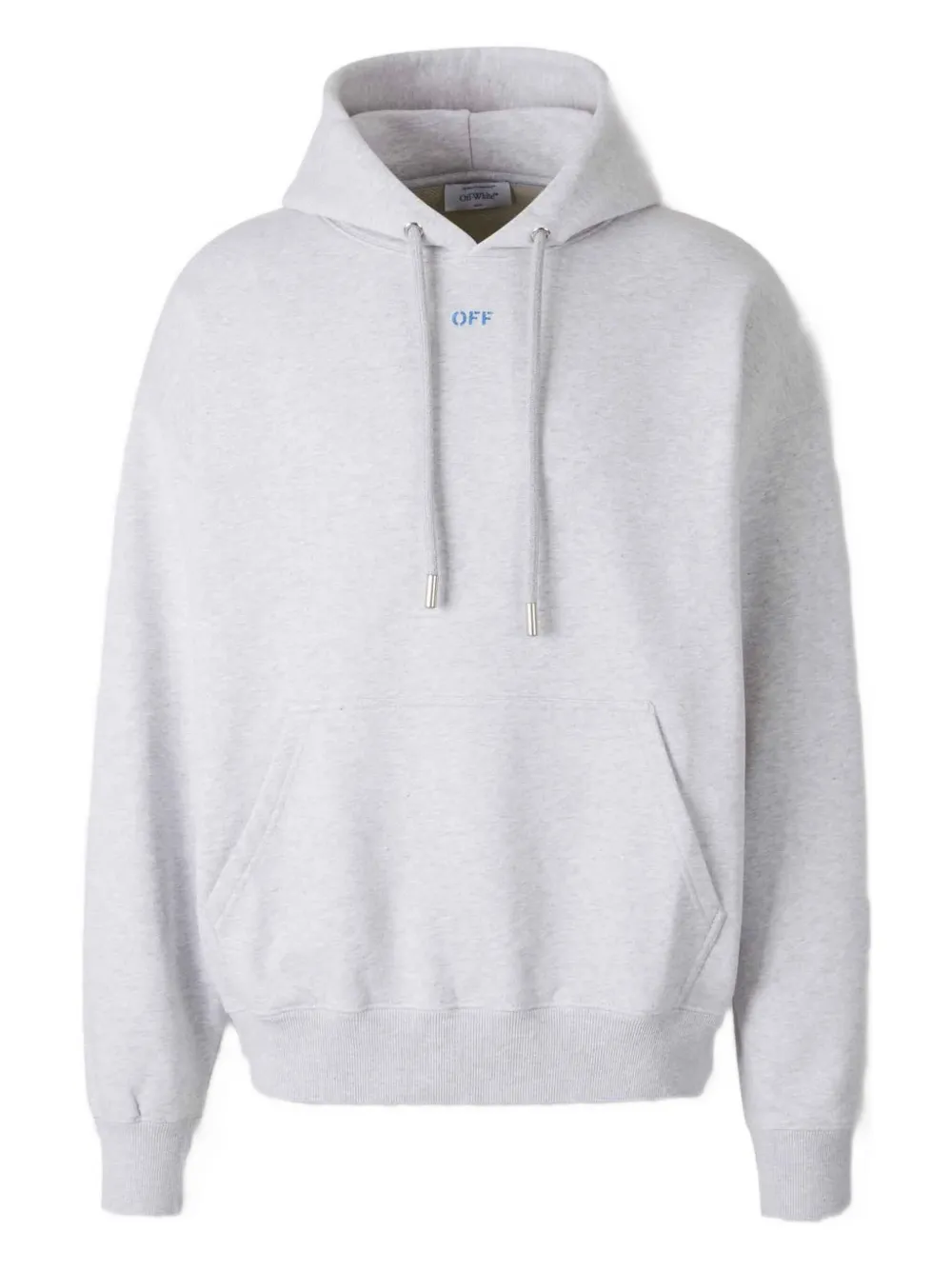 Off-white Arrow Hoodie In Gray