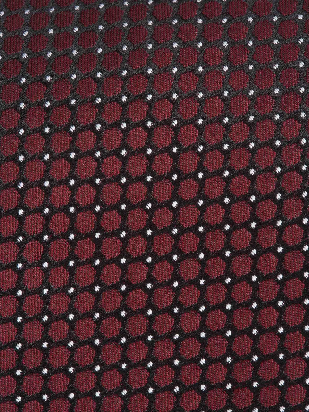 Zegna Pointed Silk Tie In Red