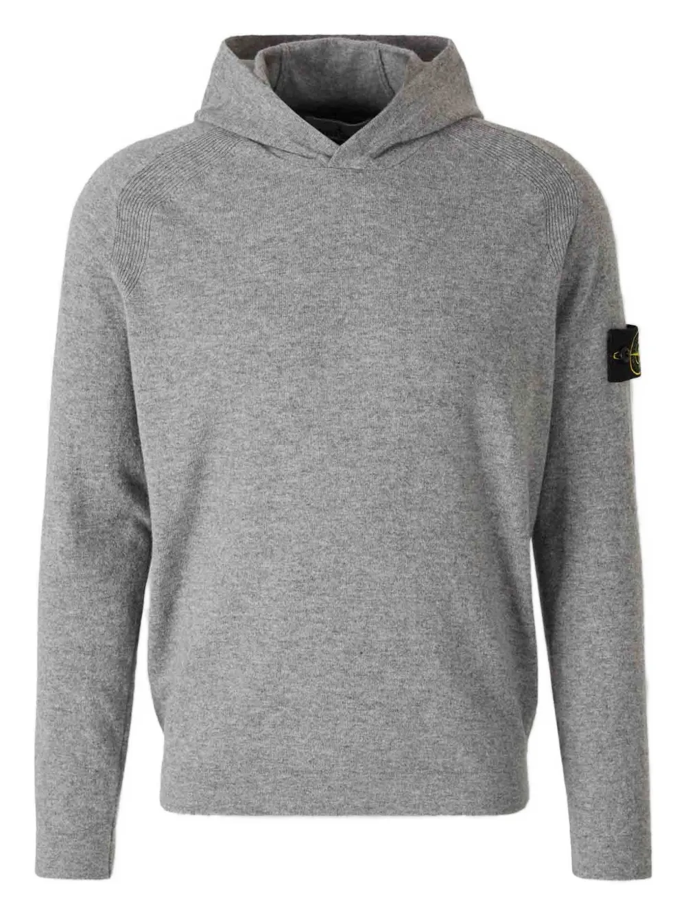 Stone Island hooded zip sweatshirt - Grau