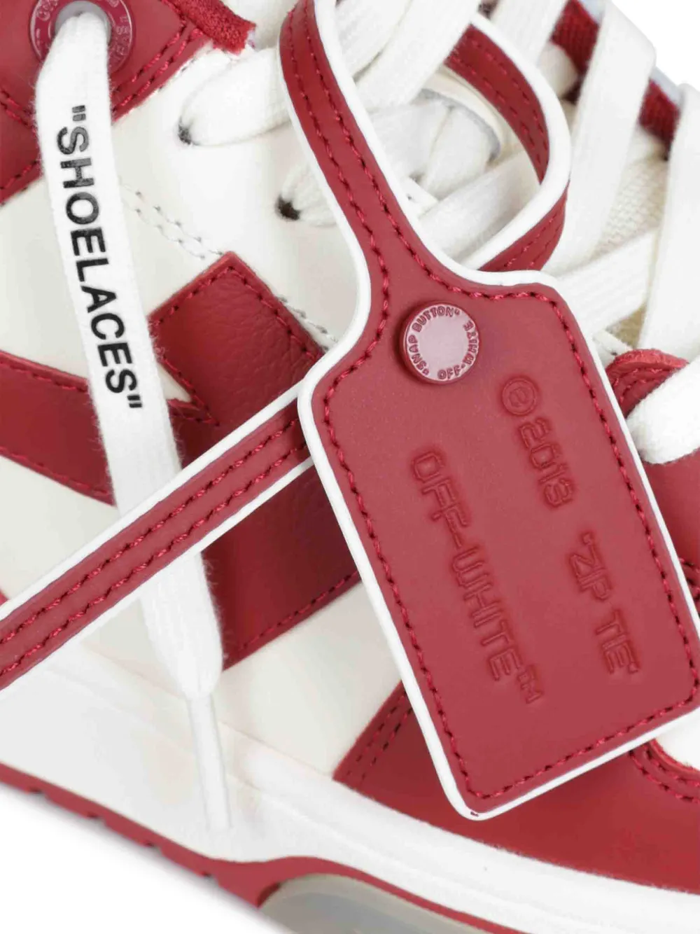 Off-White Out of Office sneakers Rood