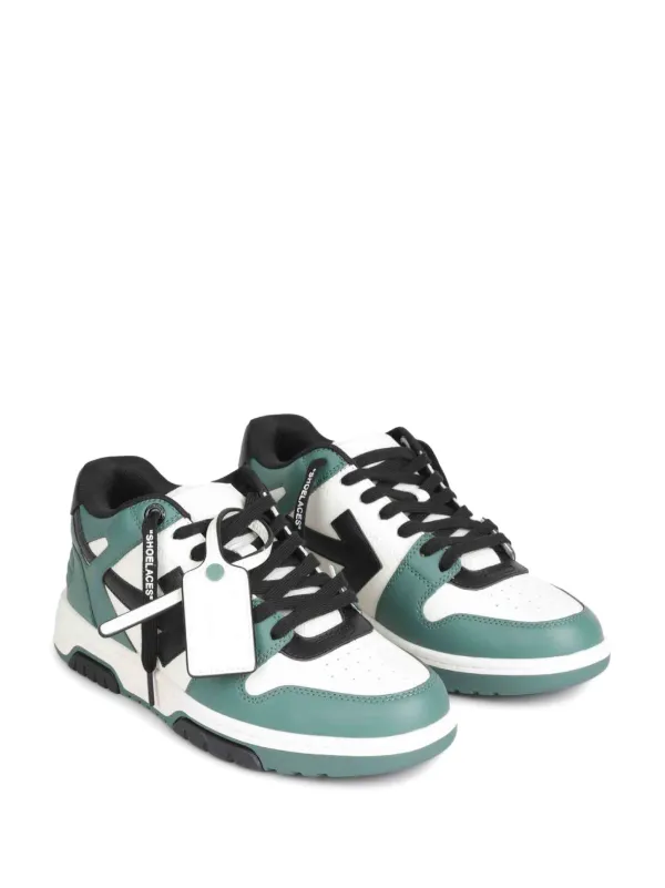 Off-White スニーカー グレー/グリーン/イエロー