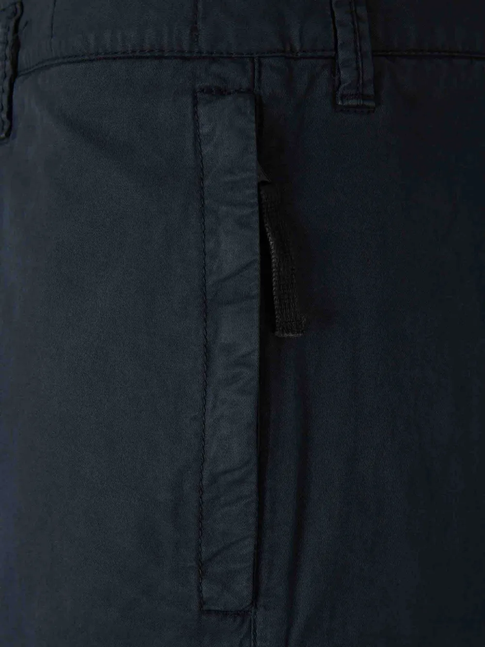 Stone Island Cargo broek met Compass-logopatch Blauw