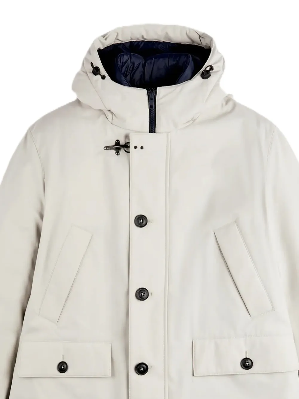 Fay button-up hooded parka coat | Parkas | Image 2