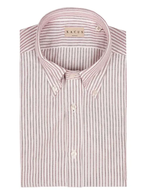 Xacus striped buttoned shirt