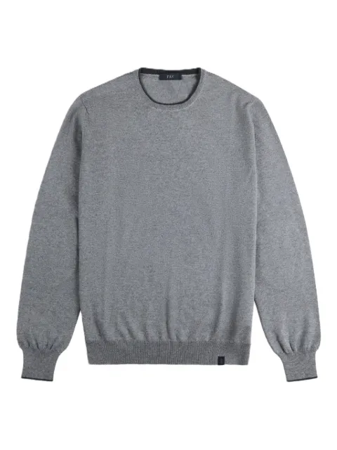 Fay elbow-patch sweater