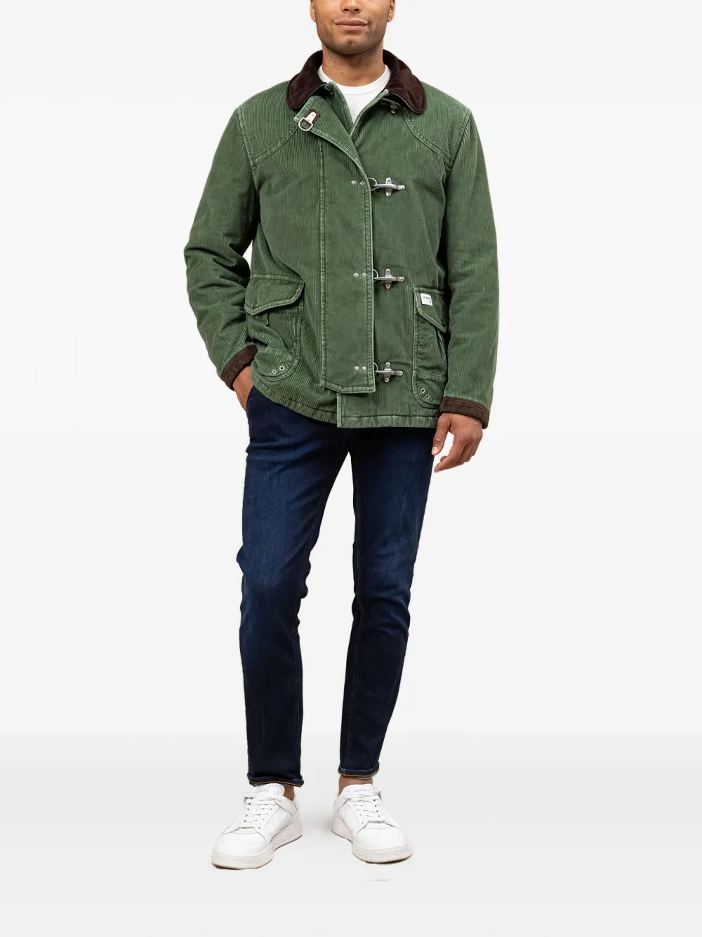 Fay corduroy toggle jacket | Shirt Jackets | Image 2