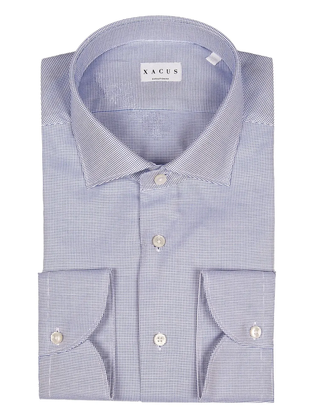 Xacus button-fastening shirt | Blue | Image 1