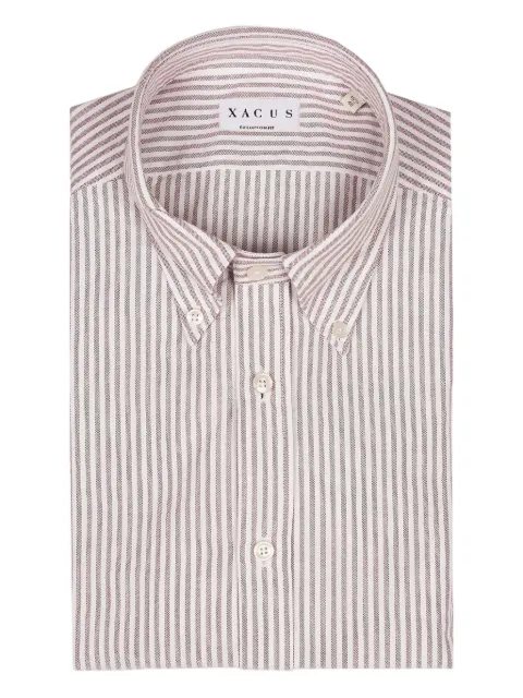 Xacus button-fastening shirt