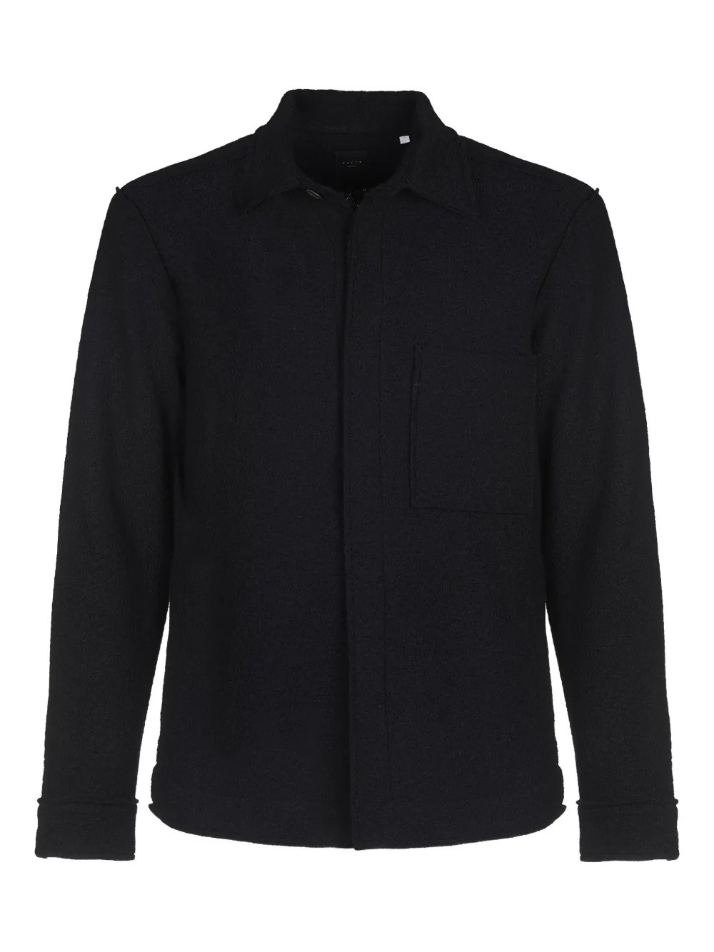 Xacus camisa con bolsillo en el pecho | negro | Image 1