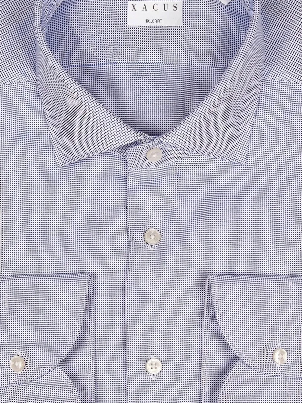 Xacus Linnen overhemd - Blauw