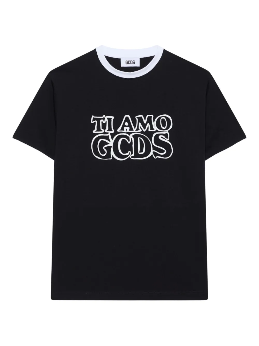 GCDS playera con logo estampado | negro | Image 1