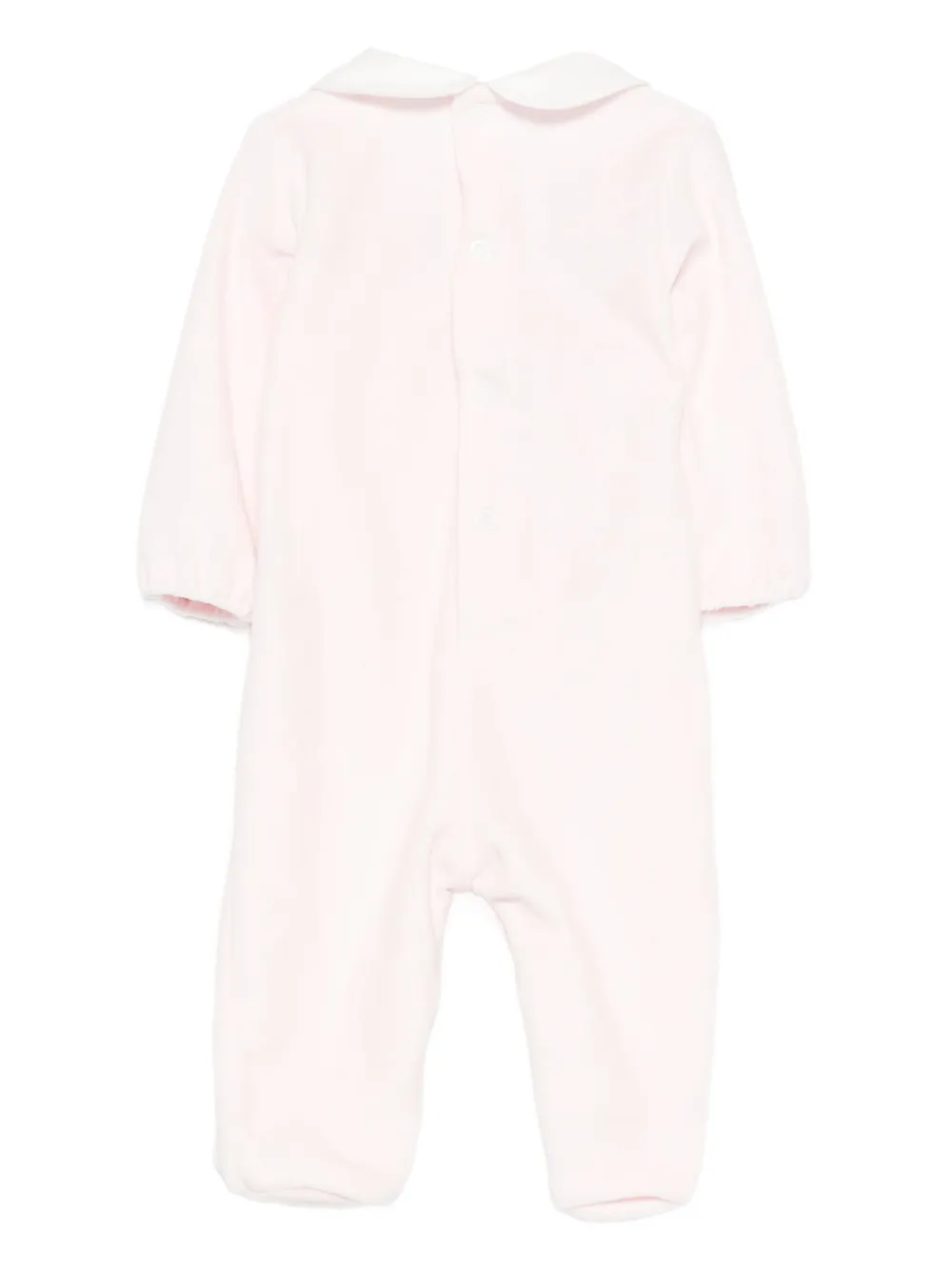 Little Bear Romper met borduurwerk Roze