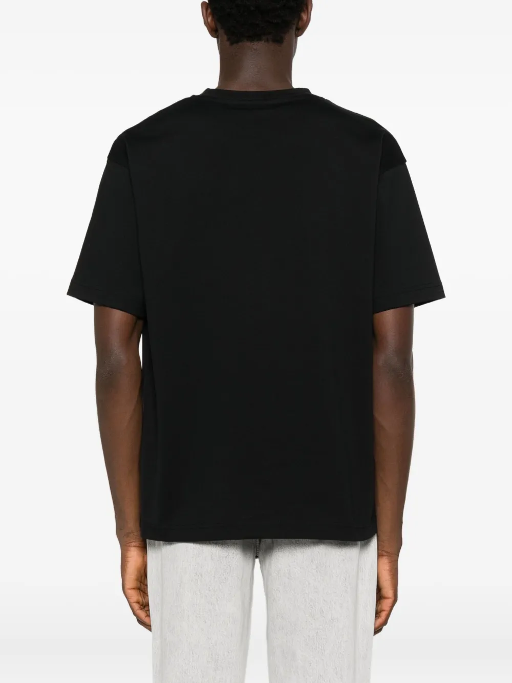 Drôle De Monsieur T-shirt met grafische print Zwart