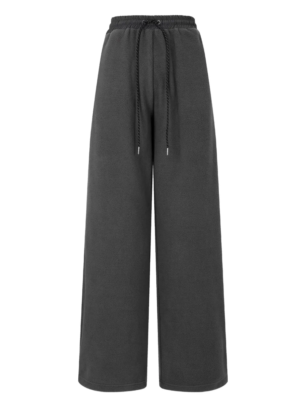Studio Tomboy Fleece Drawstring-waist Pants In Gray
