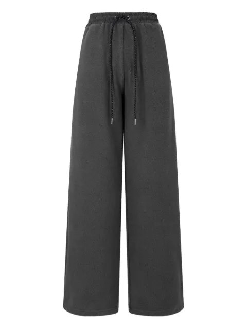 STUDIO TOMBOY fleece drawstring-waist pants