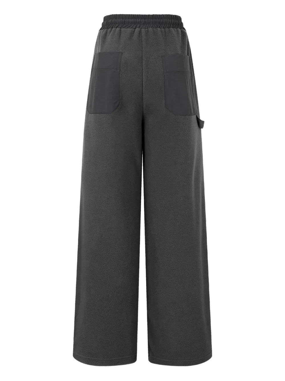 Studio Tomboy Fleece Drawstring-waist Pants In Gray