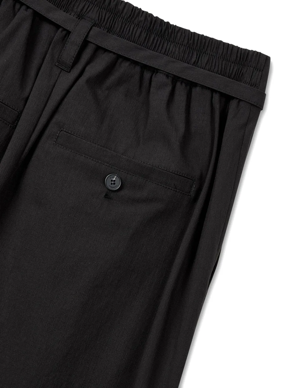 STUDIO TOMBOY Ripstop maxi-rok Zwart