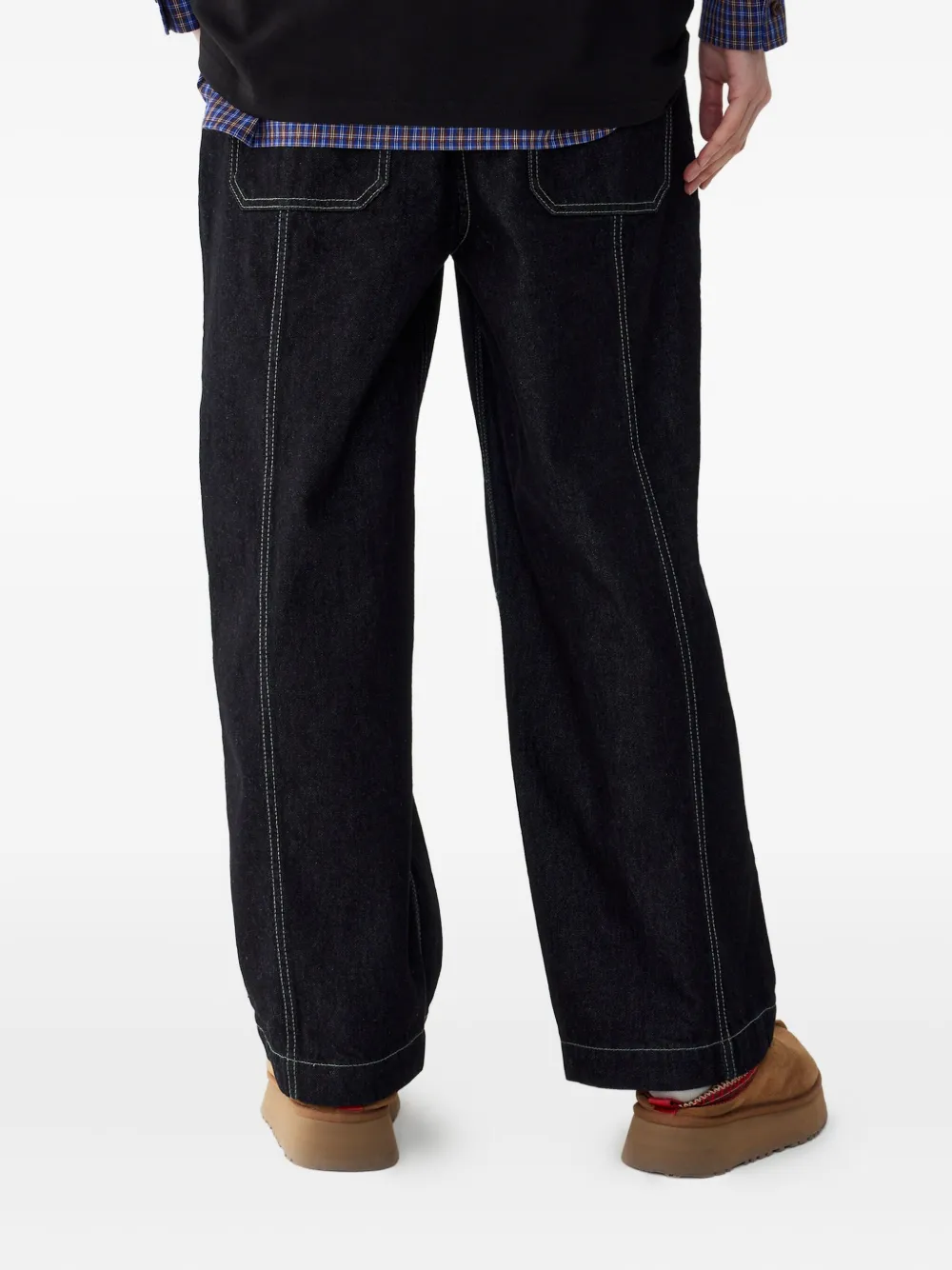 Studio Tomboy Wide-leg Jeans In Multi