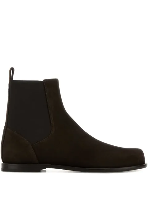 FENDI suede Chelsea boots