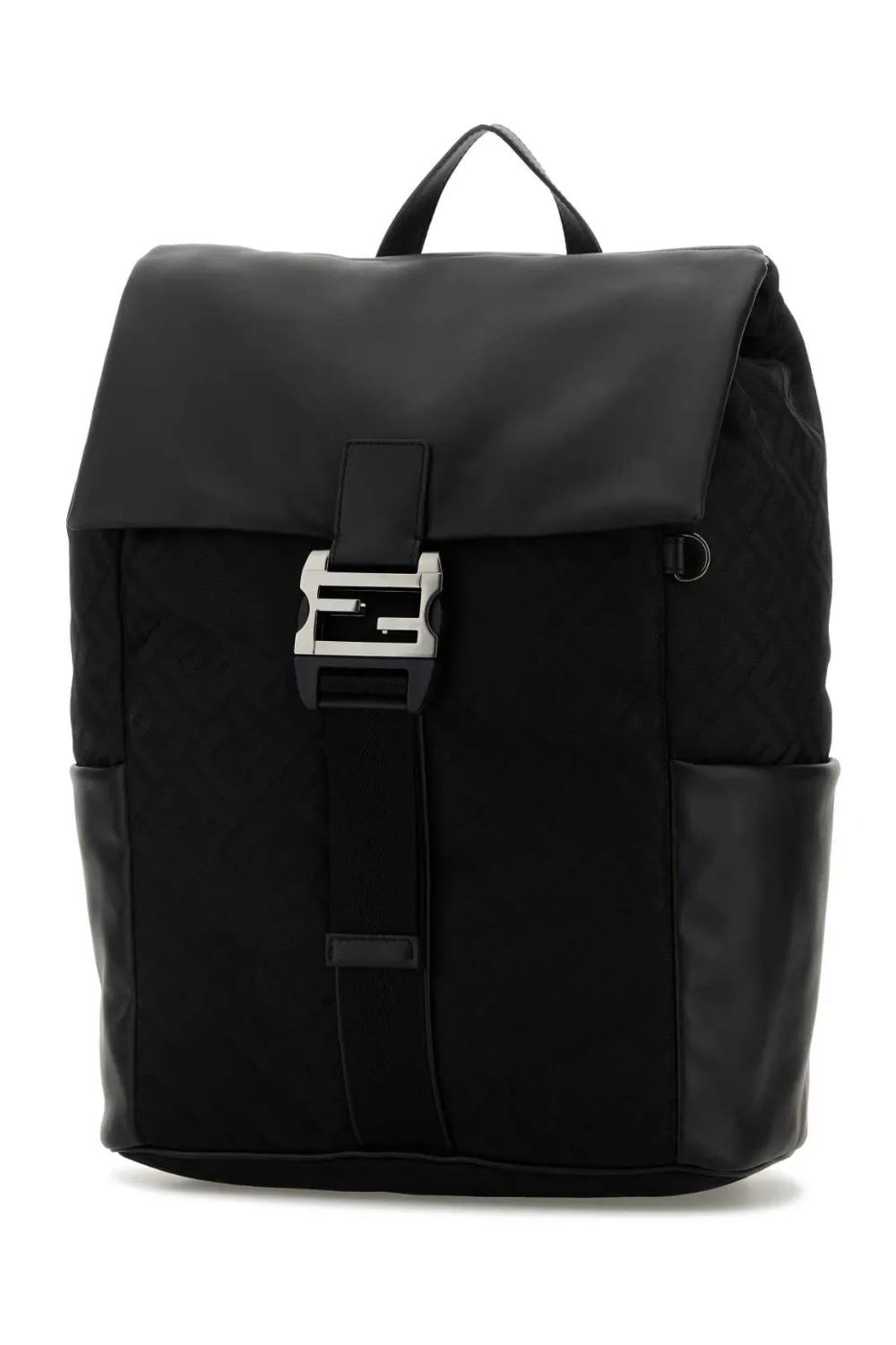 Fendi Flux Backpack In Black