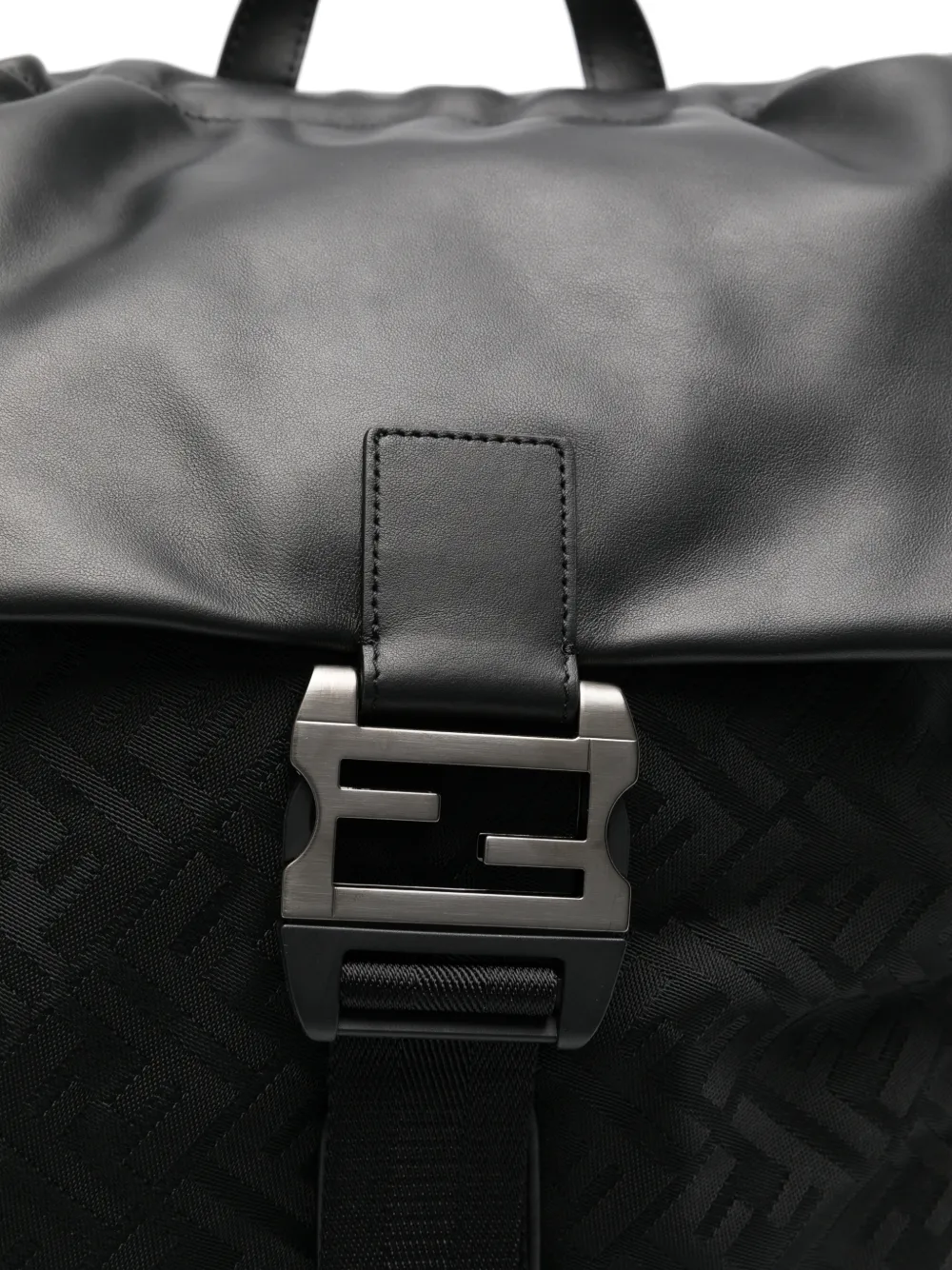 FENDI Flux rugzak met monogram Zwart