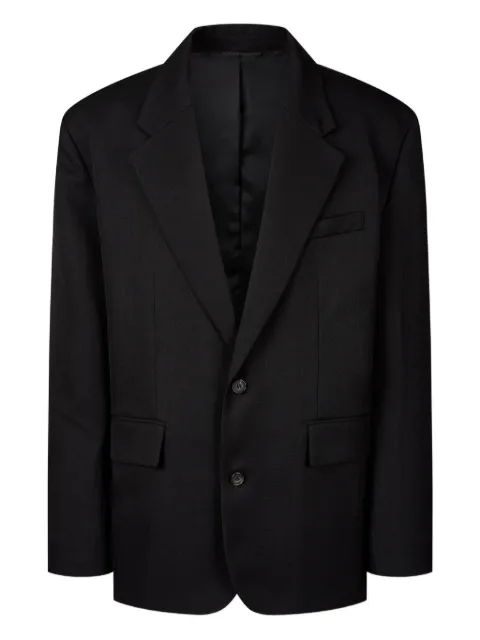 STUDIO TOMBOY striped single-breasted blazer 