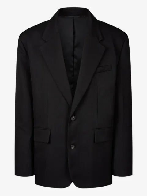 TOMBOY striped single-breasted blazer