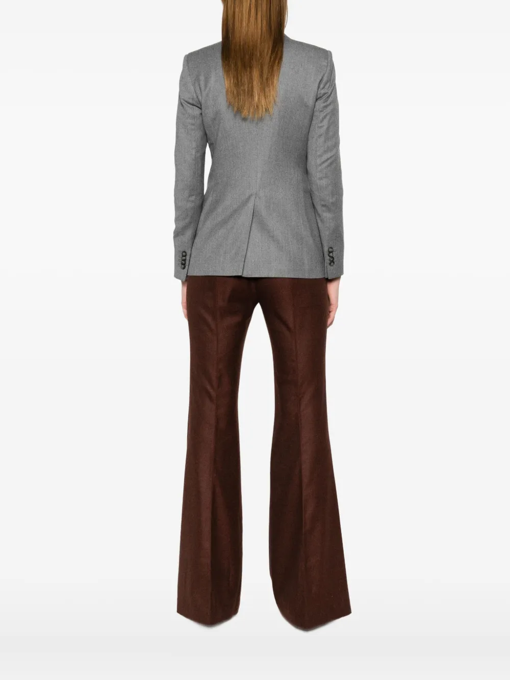 Tagliatore Single-breasted Blazer In Gray