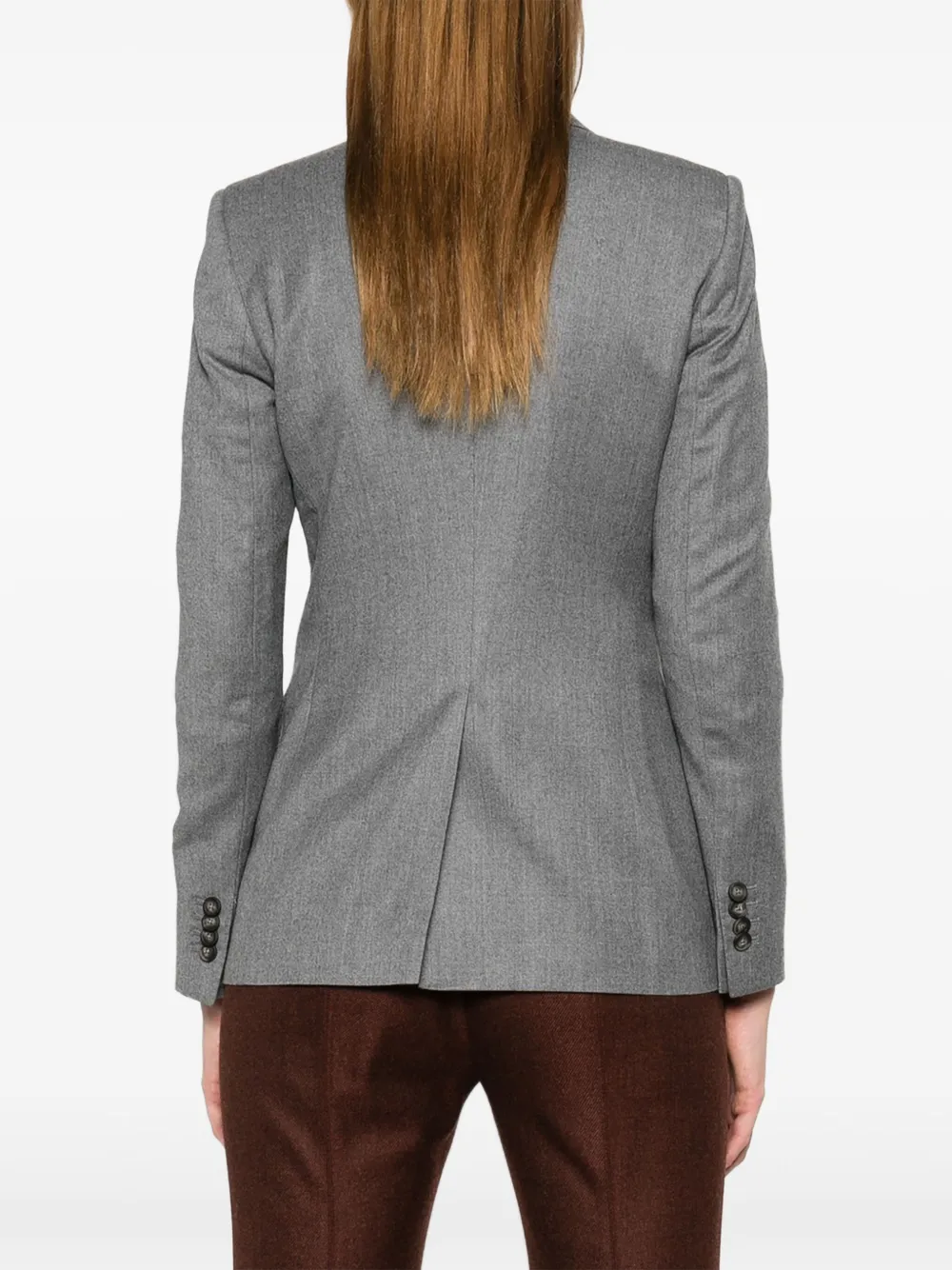 Tagliatore Blazer met enkele rij knopen Grijs