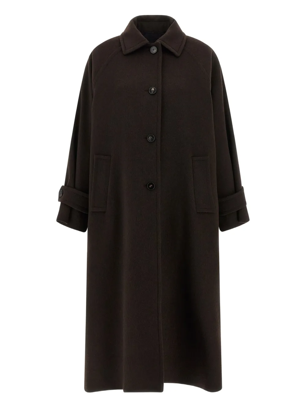 Alberto Biani single-breasted coat | Brown | Image 1