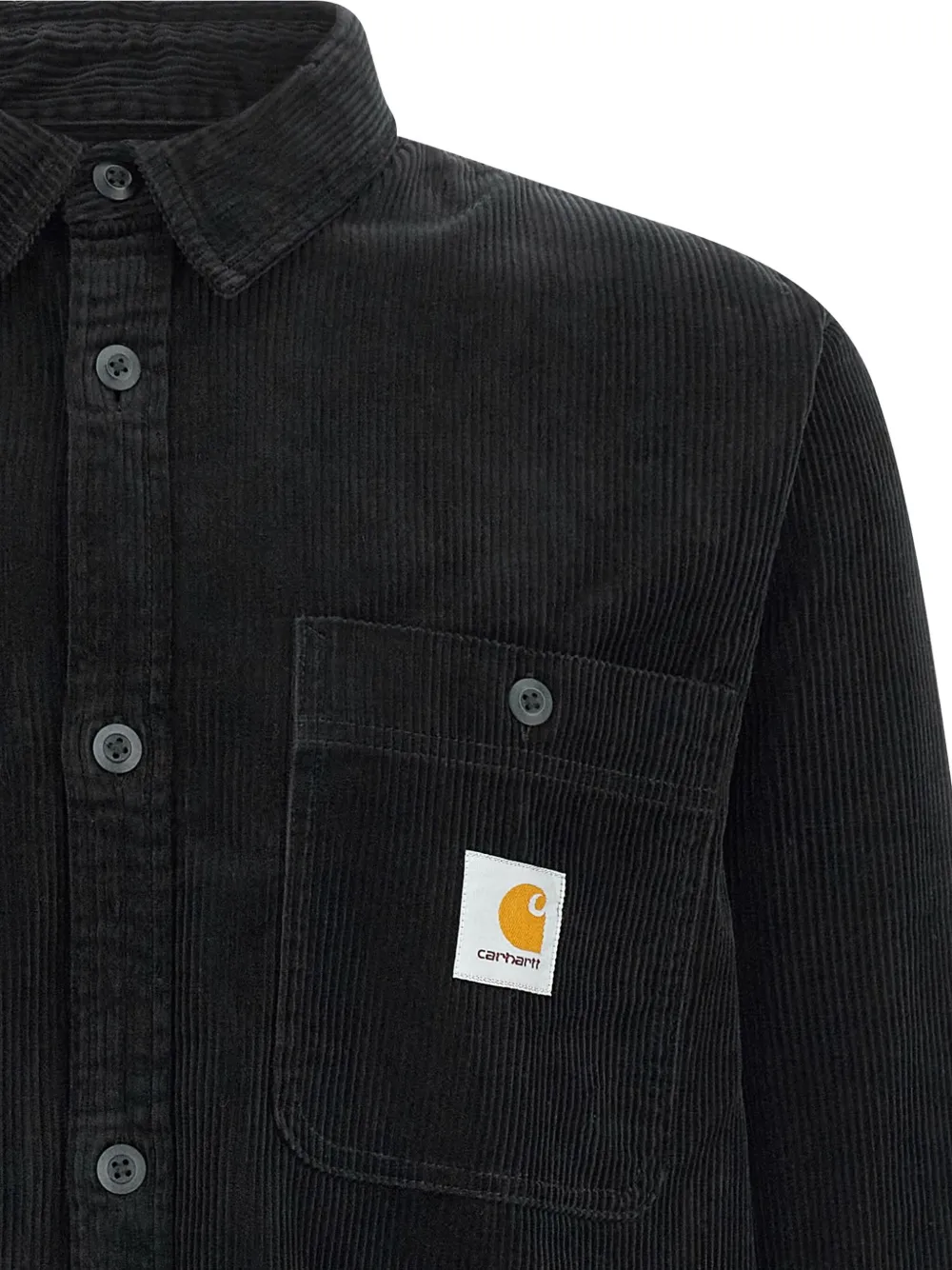 Carhartt Flint Shirt In Black