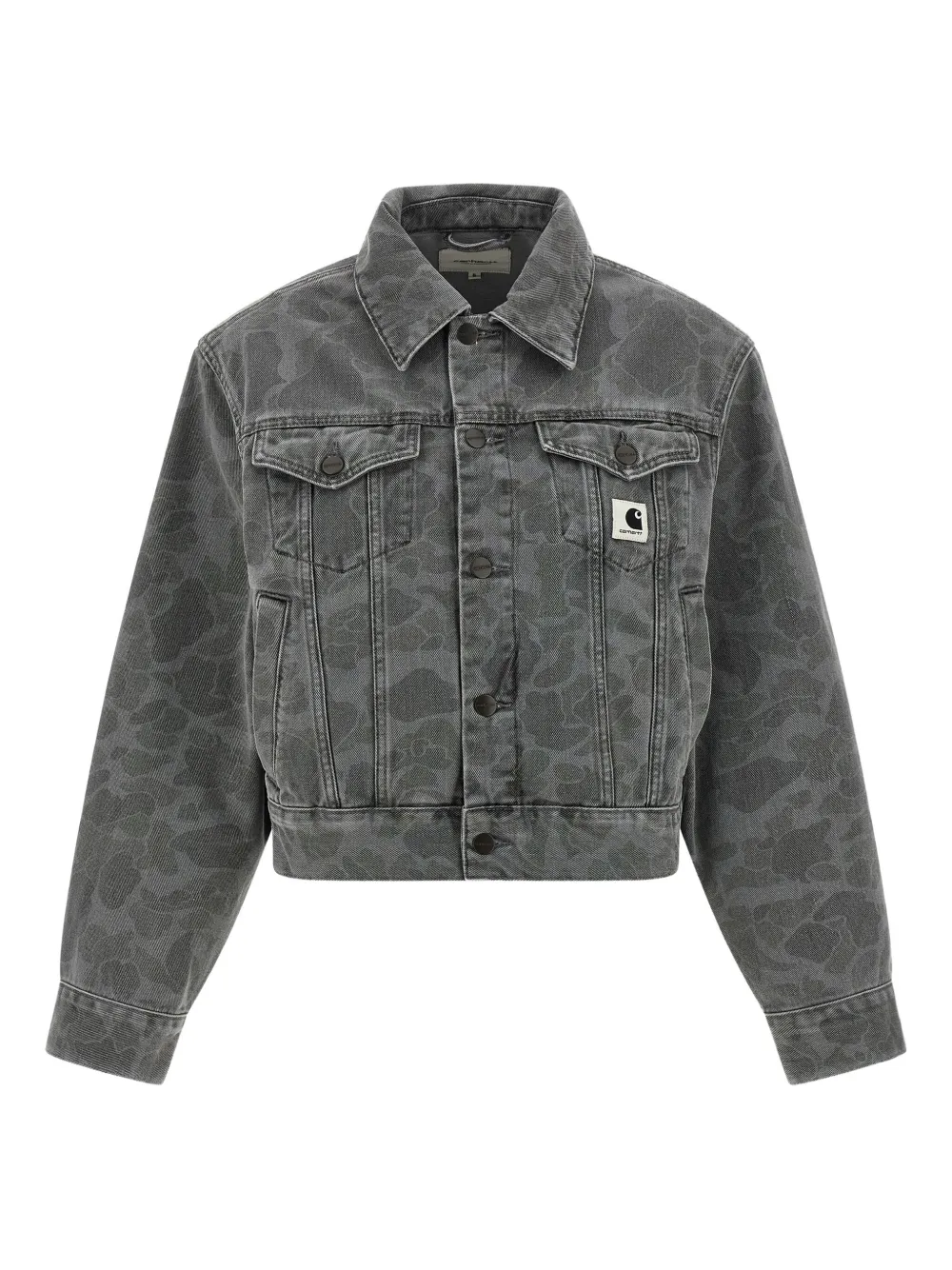 Carhartt Duck Orell Jacket In Gray