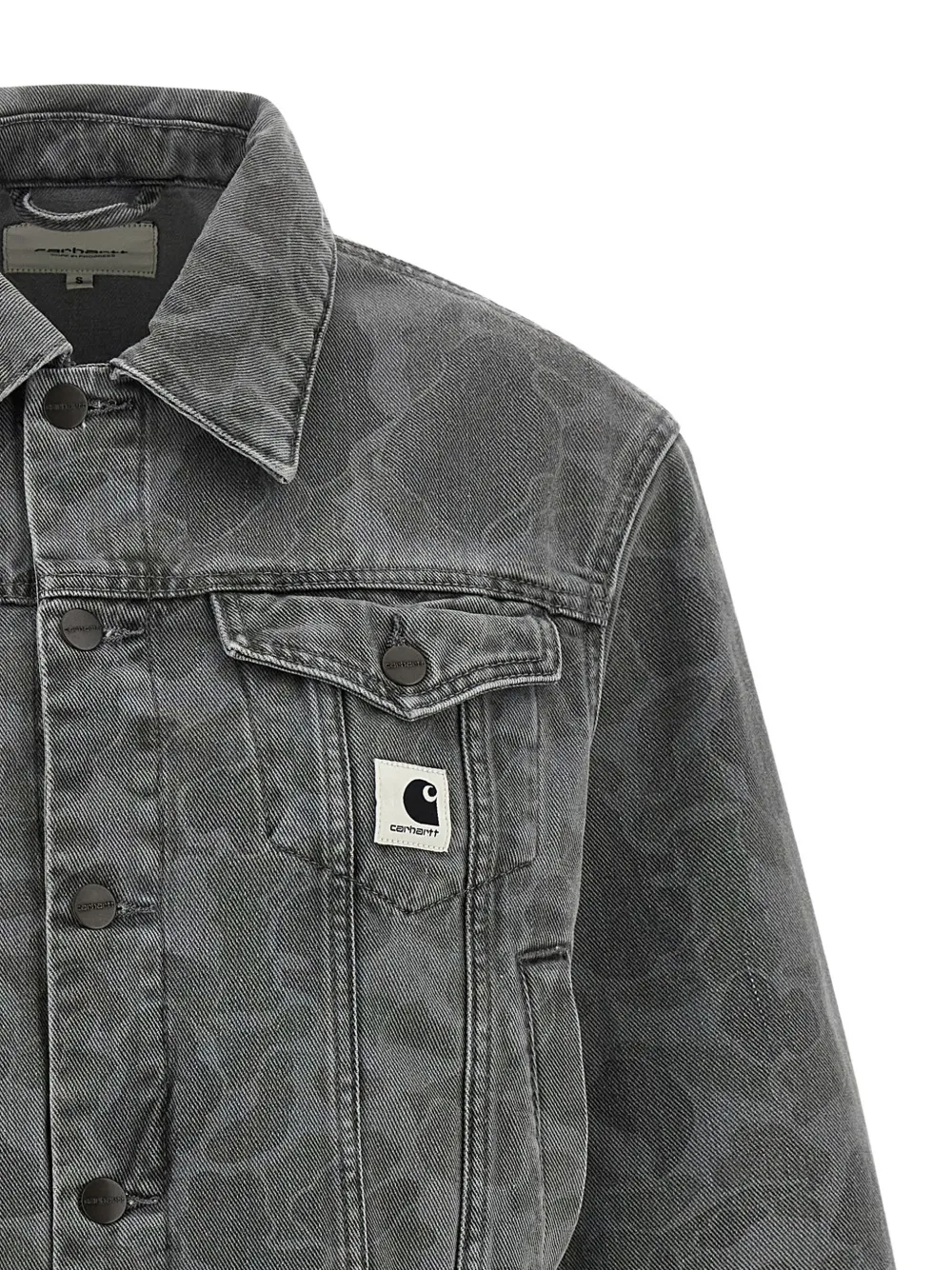 Carhartt Duck Orell Jacket In Gray