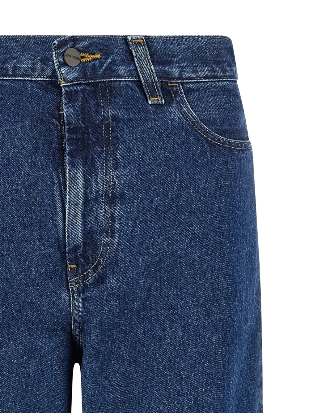 Carhartt WIP Brandon jeans met wijde pijpen Blauw