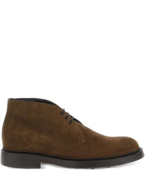 Doucal's suede lace-up boots