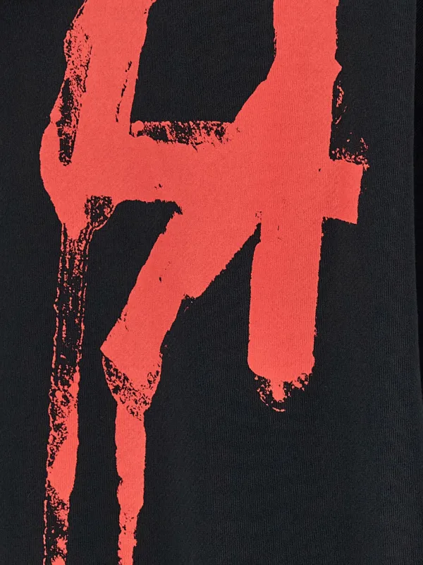 44 LABEL GROUP logo-print Hoodie | Black | FARFETCH JO