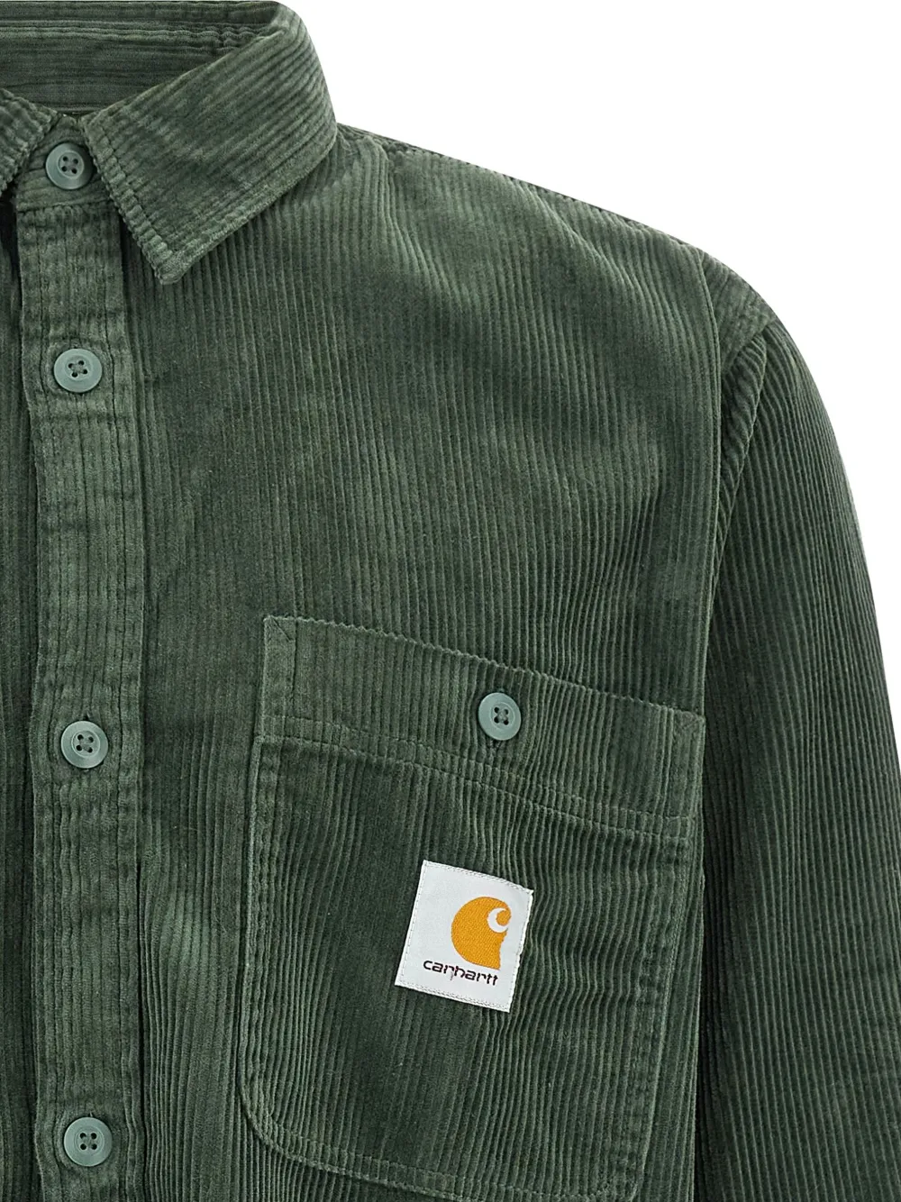 Carhartt WIP Flint overhemd Groen